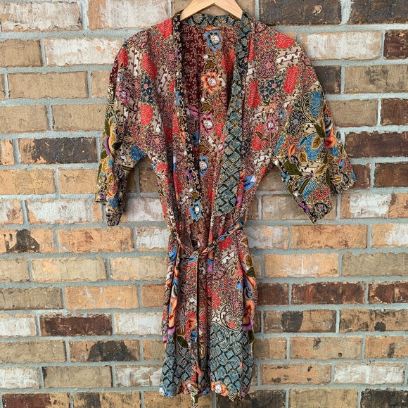 Cost Plus World Market Other - SALE 🌿World Market paisley boho colorful robe